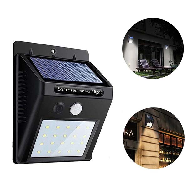 LED solarno zidno svetlo – sa senzorom na pokret - Kuća i bašta