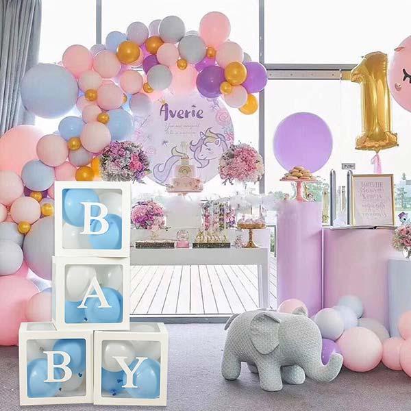 Dekorativne kutije sa slovima – za balone - Za decu