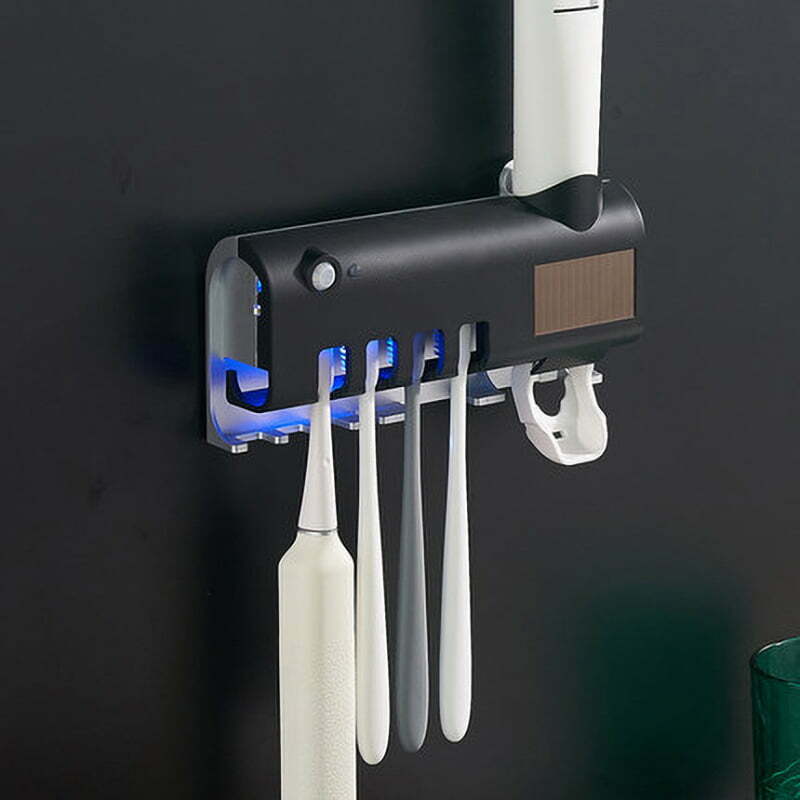 Sterilizator četkica za zube sa dozerom za pastu - Kuća i bašta