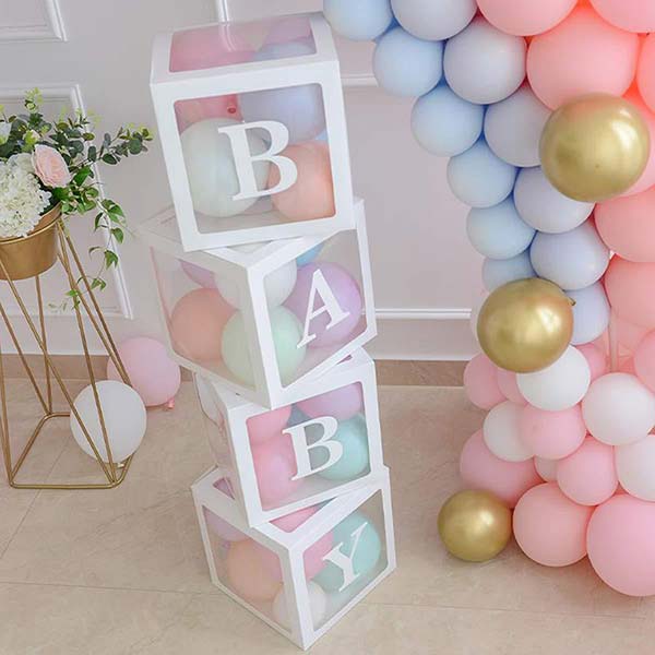 Dekorativne kutije sa slovima – za balone - Za decu