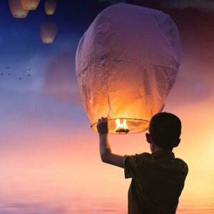 Leteći, papirni lampioni želja – 10 komada - Izdvajamo iz ponude