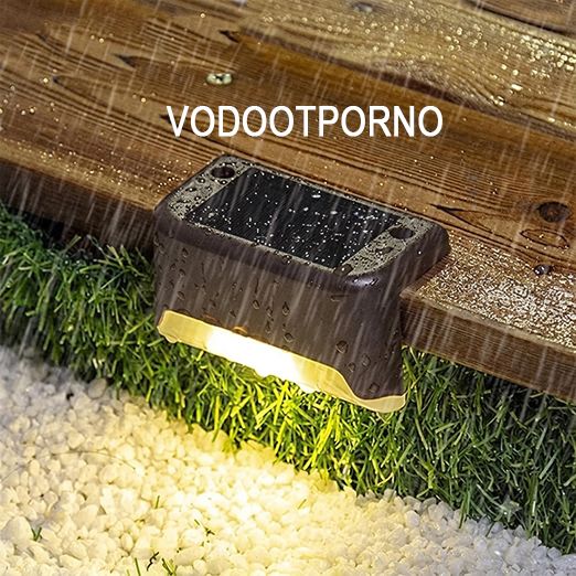 LED solarno ivično svetlo – 4 komada - Izdvajamo iz ponude